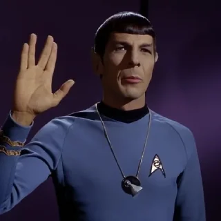 🖖 emoji Star Trek TOS Telegram sticker 9 of 21