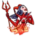 Sticker from Miss Devil