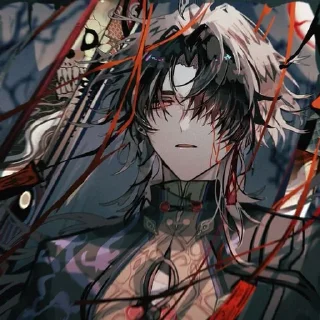 🩸 emoji У меня есть демон в голове Telegram sticker 15 of 120