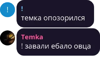 Sticker from Никитушка чат
