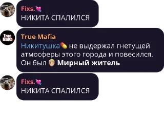 Sticker from Никитушка чат