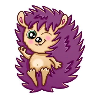 👌 emoji Ёжик Telegram sticker 15 of 15