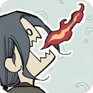 🫥 emoji работа не волк, работа — ворк Telegram sticker 23 of 34