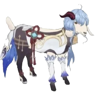🐐 emoji Ganyu Telegram sticker 24 of 28