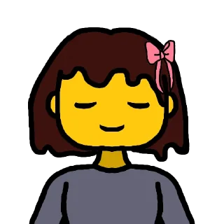 🩰 emoji ФРИСК АУ Telegram sticker 14 of 31