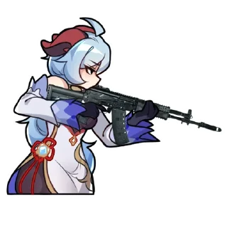 🔫 emoji GanYu Supremacy Telegram sticker 14 of 15