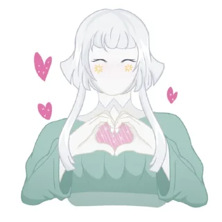 ❤️ emoji Sky:Children of the light Telegram sticker 14 of 20