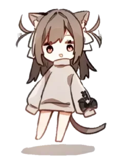 😄 emoji ꒰ nekonya ->「 @wexsavi 」 ࣪˖₊༣ Telegram sticker 14 of 24