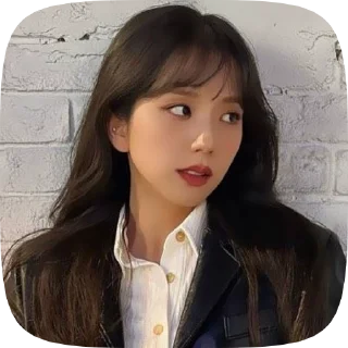 💐 emoji (#💐) Jisoo | Джису ¡! @sstick3rs Telegram sticker 15 of 22