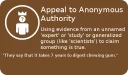 Sticker from Logical fallacies