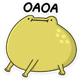 Sticker from Лягушачий микс от @TgSticker