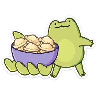 Sticker from Лягушачий микс от @TgSticker