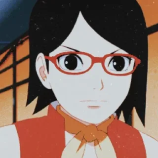 😡 emoji Sarada🛐 Telegram sticker 13 of 20