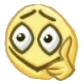 👍 emoji приветик от @vkchan Telegram sticker 22 of 23