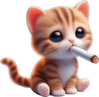 🚬 emoji приветик Telegram sticker 21 of 39