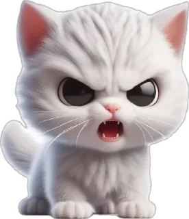😾 emoji приветик Telegram sticker 10 of 39