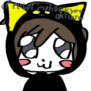 🐱 emoji привет я мразь Telegram sticker 14 of 27
