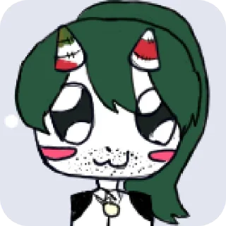 🎄 emoji привет я мразь Telegram sticker 24 of 27