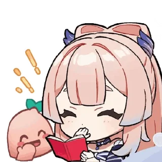 🤭 emoji Genshin Collab @stickersMH Telegram sticker 12 of 39