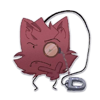 Sticker from CFMOT collab