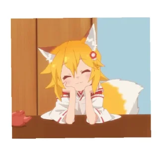 Sticker from Senko san