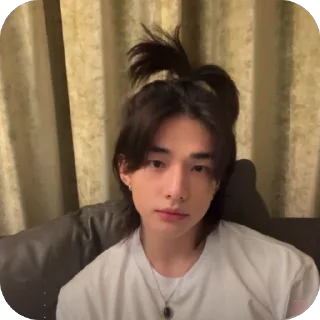 😶 emoji Hyunjin Telegram sticker 10 of 69