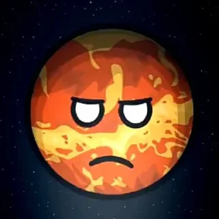😤 emoji Венера>>>🌎🌎🌎 Telegram sticker 12 of 16