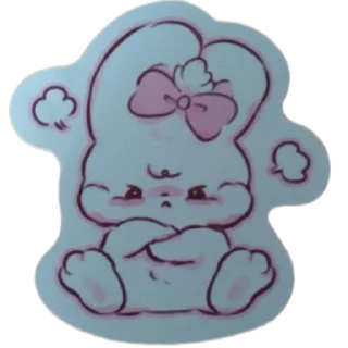Sticker from bunny | @newlife2022z