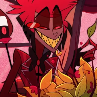 🌿 emoji Alastor Telegram sticker 24 of 120