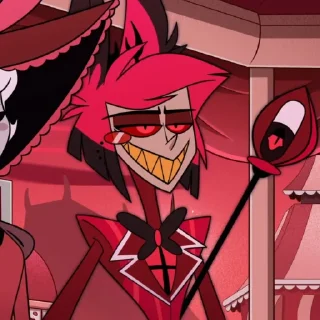 😒 emoji Alastor Telegram sticker 5 of 120