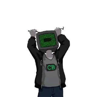 😳 emoji Code Bullet Telegram sticker 17 of 23