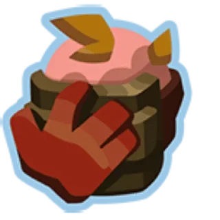 Sticker from Bullet echo emoji
