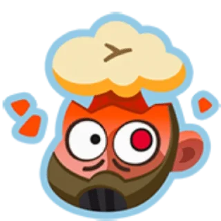🤯 emoji Bullet echo emoji Telegram sticker 24 of 86