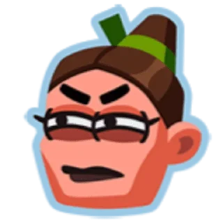 😑 emoji Bullet echo emoji Telegram sticker 9 of 86
