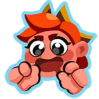 😞 emoji Bullet echo emoji Telegram sticker 15 of 86