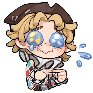 🥺 emoji Anniversary  乱爬的老泽西  @identityVGOGO Telegram sticker 10 of 16