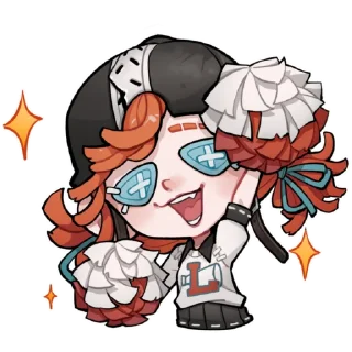 ✨ emoji Anniversary  乱爬的老泽西  @identityVGOGO Telegram sticker 16 of 16