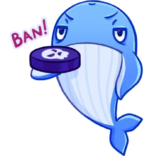 🚫 emoji TON WHALE Telegram sticker 23 of 23