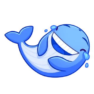 😂 emoji TON WHALE Telegram sticker 12 of 23