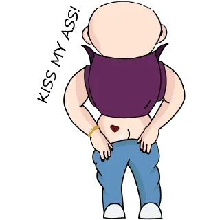 👎 emoji Володя: @Pea4_stickerbot Telegram sticker 16 of 22