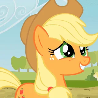 Sticker from Applejack Animated