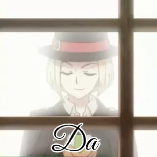 Sticker from Bungou to alchemist
