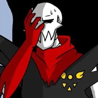 🤦 emoji Фелл!Санс Telegram sticker 9 of 32