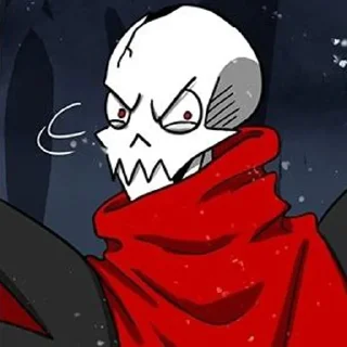 😡 emoji Фелл!Санс Telegram sticker 15 of 32