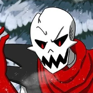 🤨 emoji Фелл!Санс Telegram sticker 12 of 32