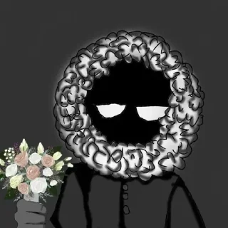 💐 emoji Смотрящий;3 @StickersPackRobot Telegram sticker 23 of 36