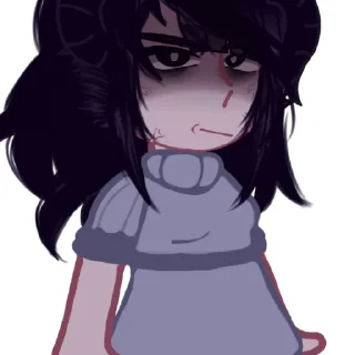😡 emoji Хаяки Милаш Telegram sticker 1 of 82