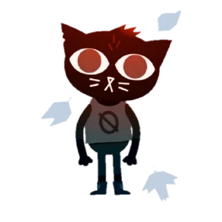 👁️ emoji Night In The Woods Dialog Telegram sticker 22 of 56