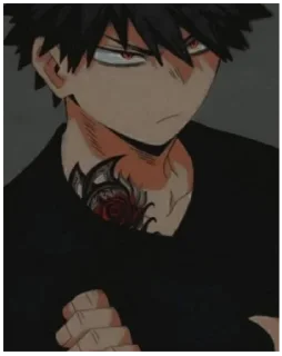 😠 emoji Бакуго Кацуки Telegram sticker 13 of 38