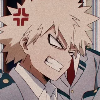 💢 emoji Кацуки Бакуго 💢 Telegram sticker 11 of 30